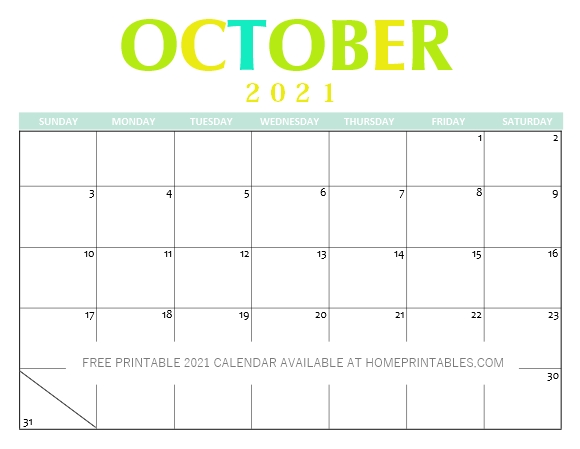 Free Printable 2021 Calendar Pdf: Clean And Pretty!