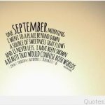 194 September Quotes For Calendars | September Quotes, Hello