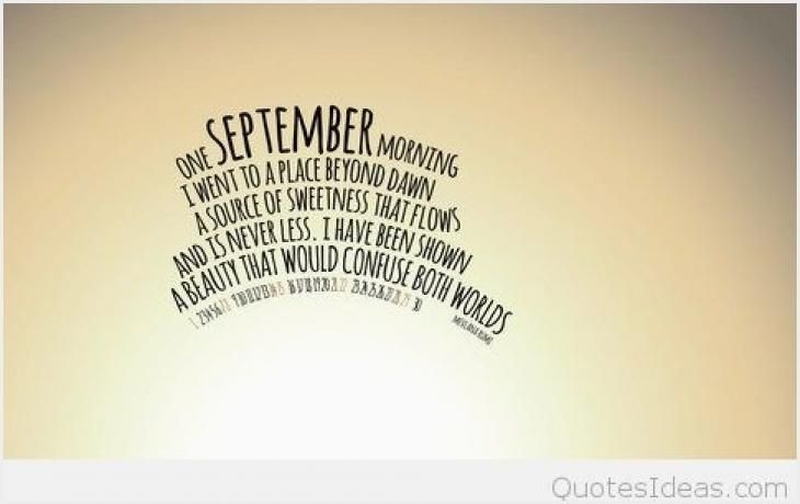 194 September Quotes For Calendars | September Quotes, Hello