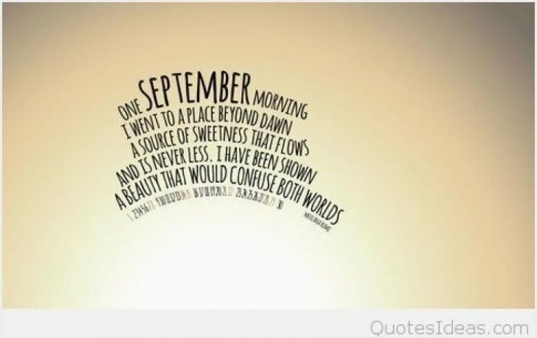 194 September Quotes For Calendars | September Quotes, Hello