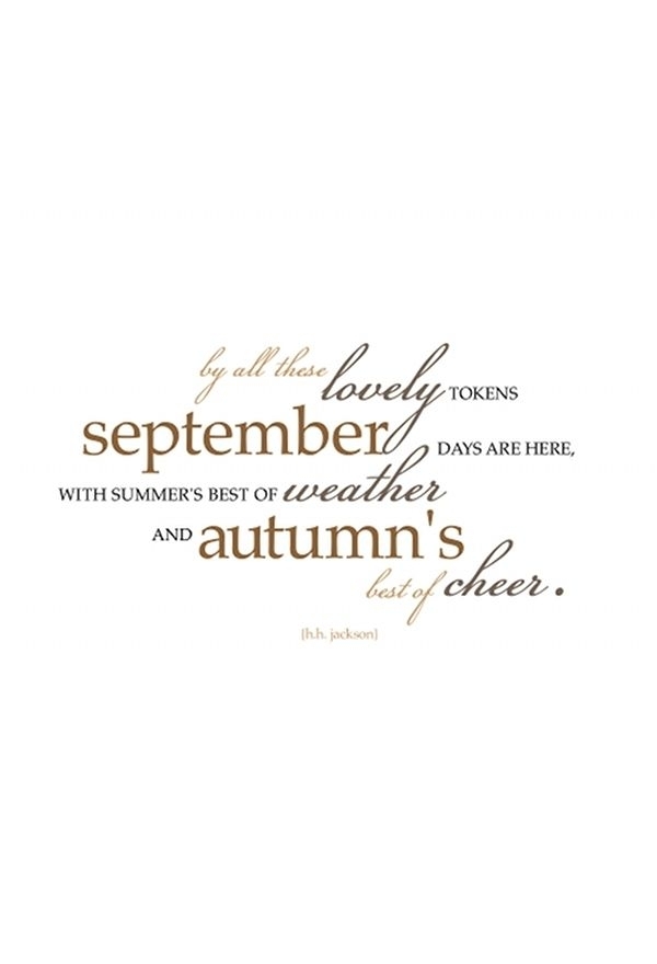 August Recap + A Fun September | September Quotes, September