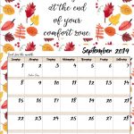 Free Printable 2019 Monthly Motivational Calendars