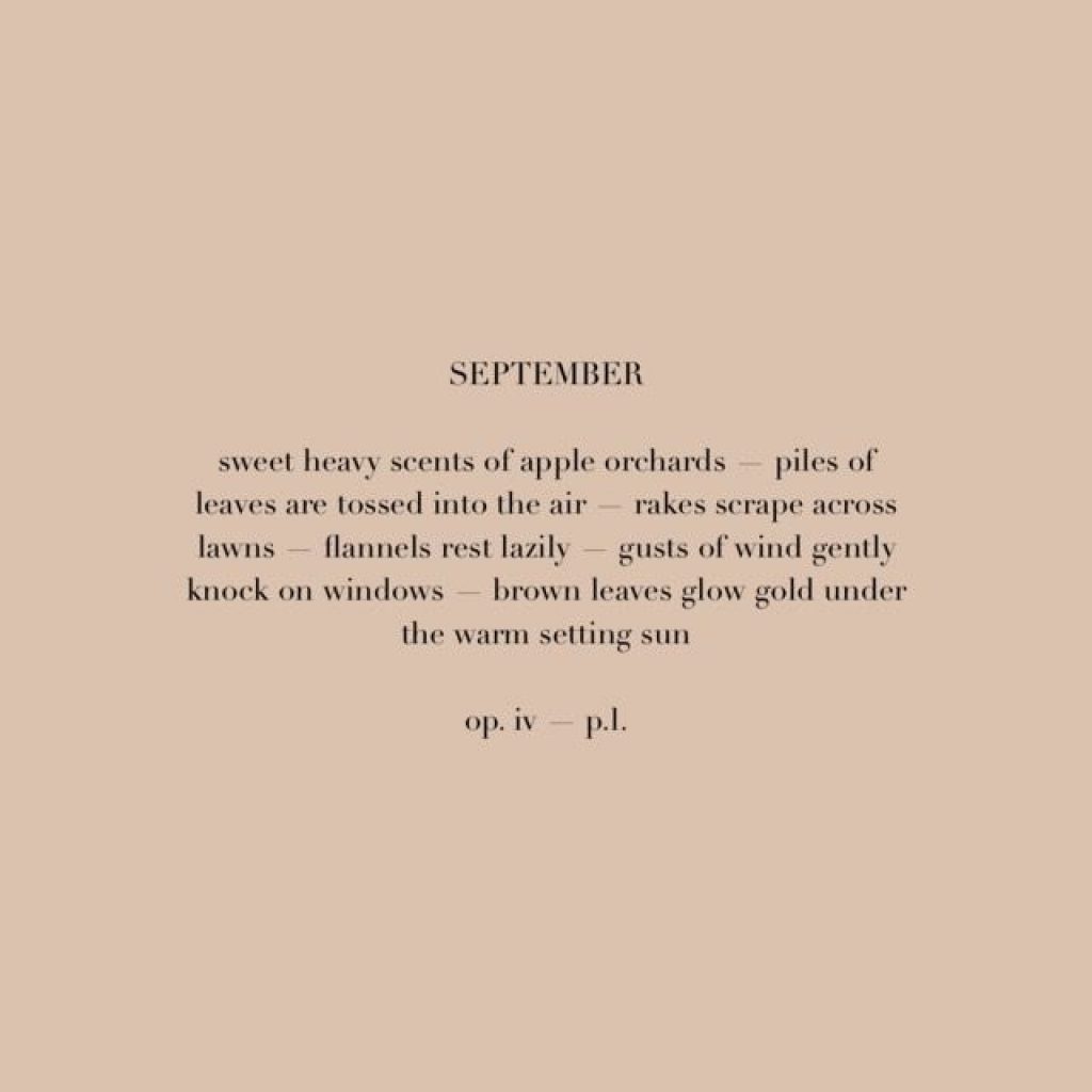 Pinterest: Aestheticallyzo ✧ | Autumn Quotes, September