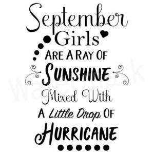 September Birthday Svg, Birthday Girl, Sunshine And