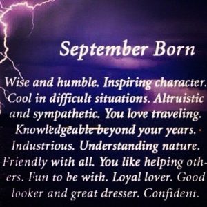 September Born Birthday Quotes | September Birthday Quotes