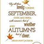 September Fall Quotes. Quotesgram | Autumn Quotes, September