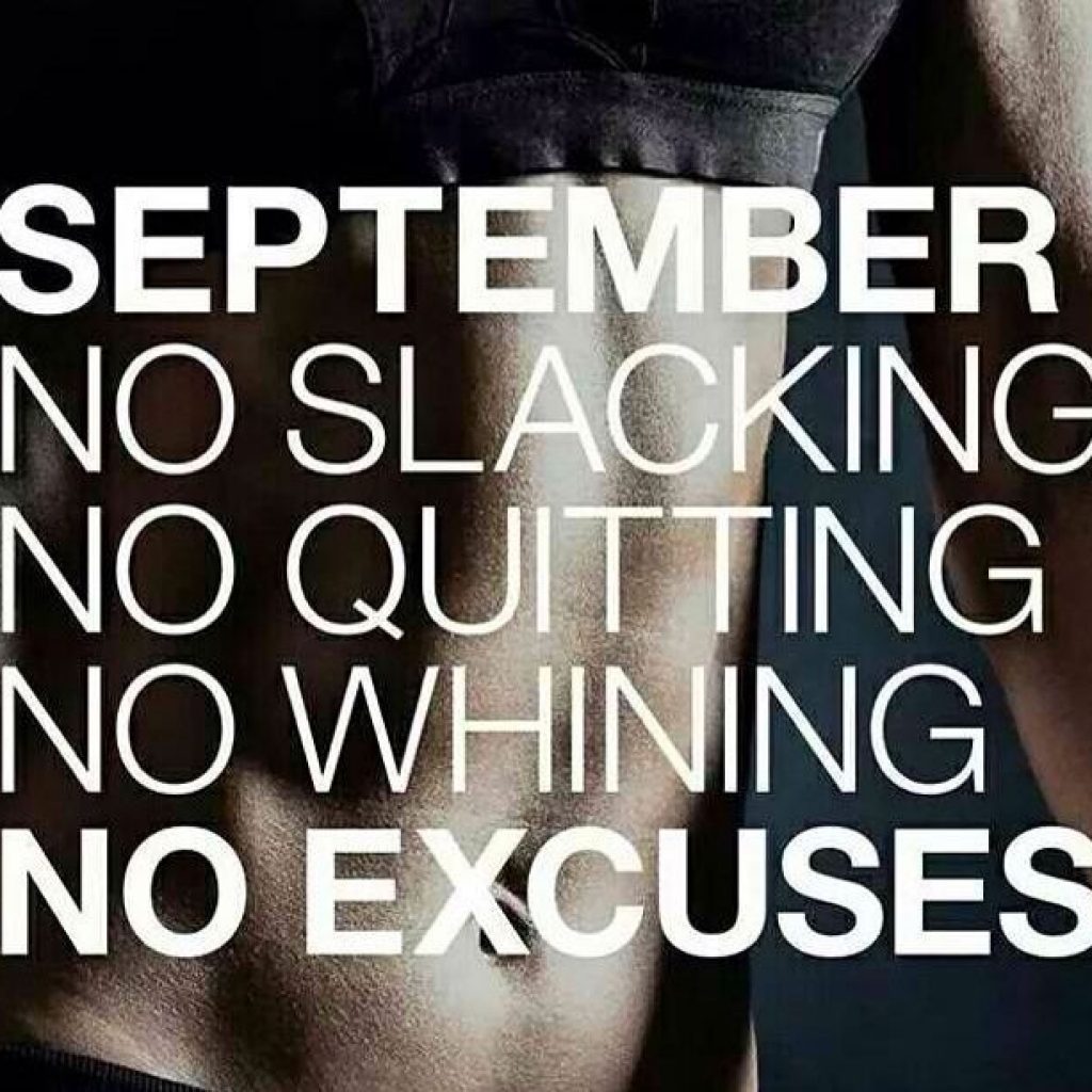 September - Fitness Motivation | Motivation Tumblr