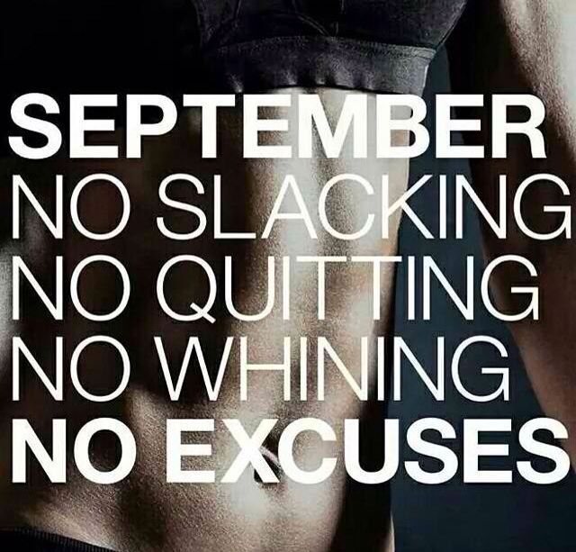 September - Fitness Motivation | Motivation Tumblr