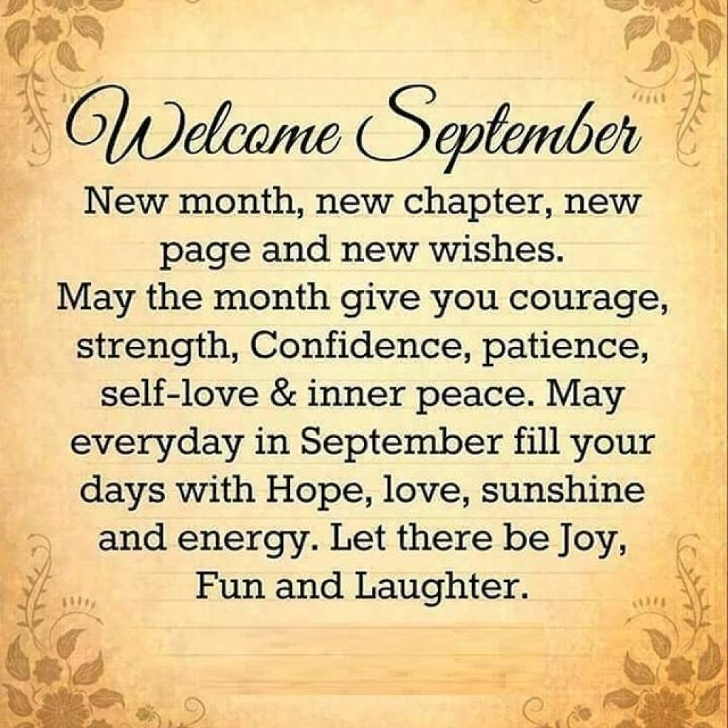 Welcome September Quotes Pics 2018 | September Quotes, Hello