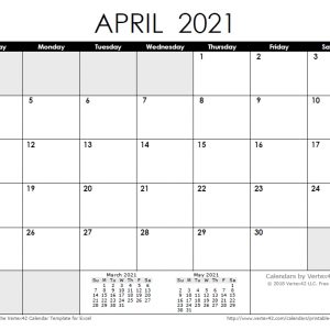 2021 Calendar Templates And Images