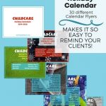 Full 2020-2021 Childcare Holiday Calendars Flyer Pack