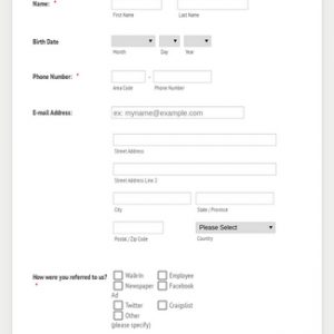 Training And Employment Application 2020 Form Template | Jotform