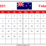 January 2021 Calendar New Zealand