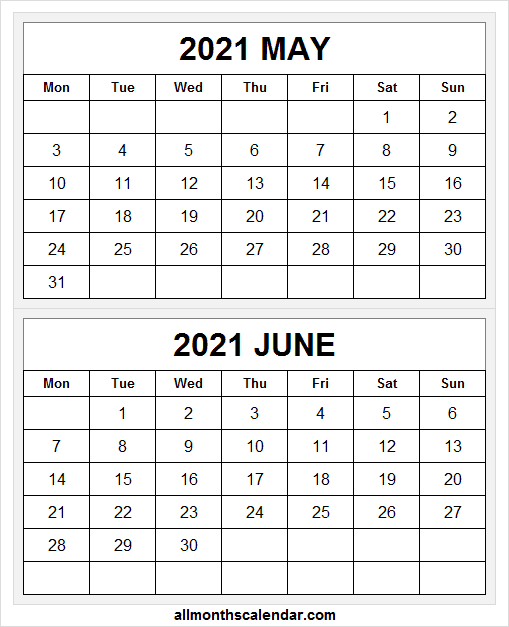 January 2021 Calendar Word 