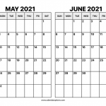 June 2021 Calendar pdf