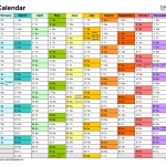 2021 September October Calendar Excel