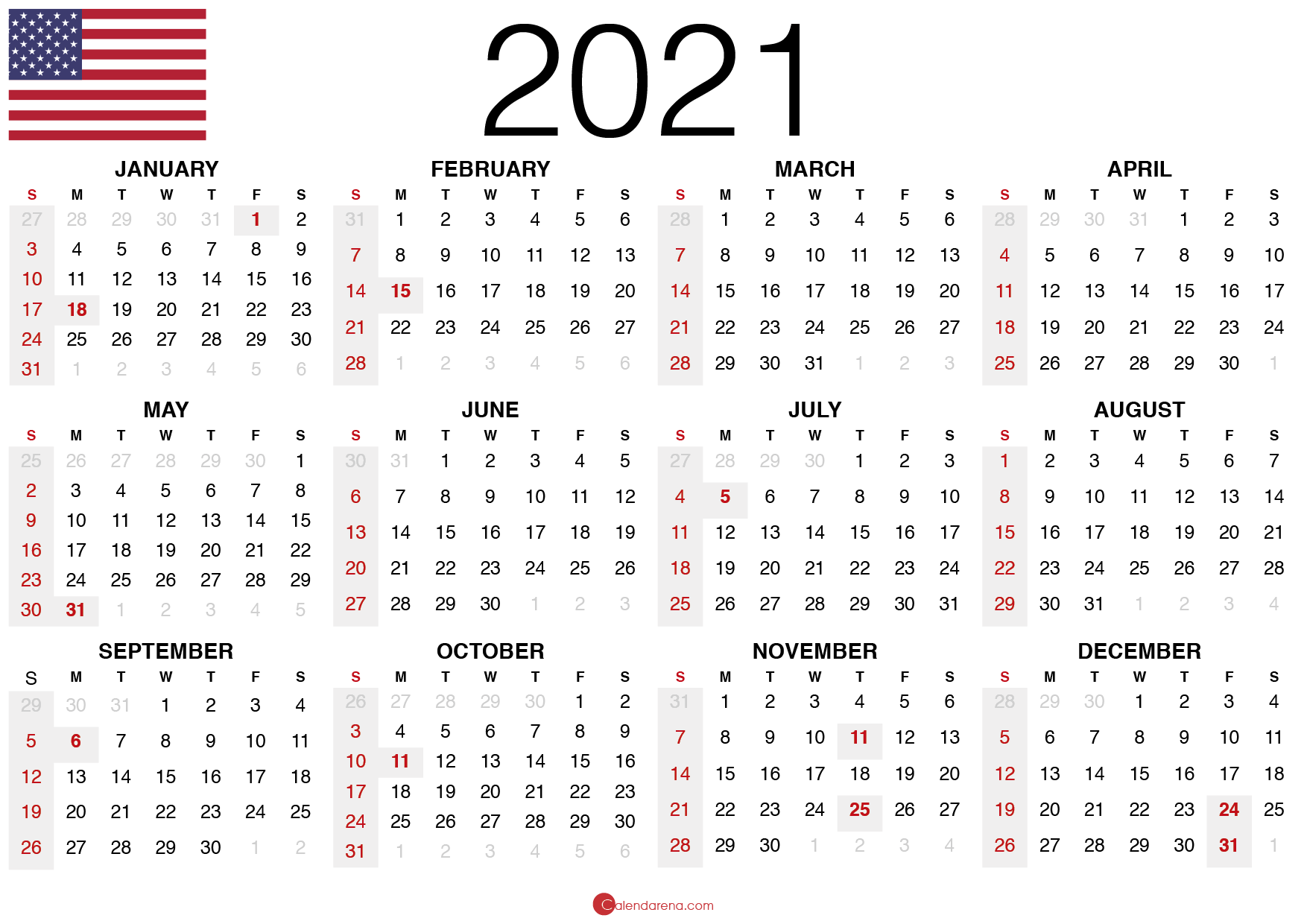 december-2021-calendar-usa-sample