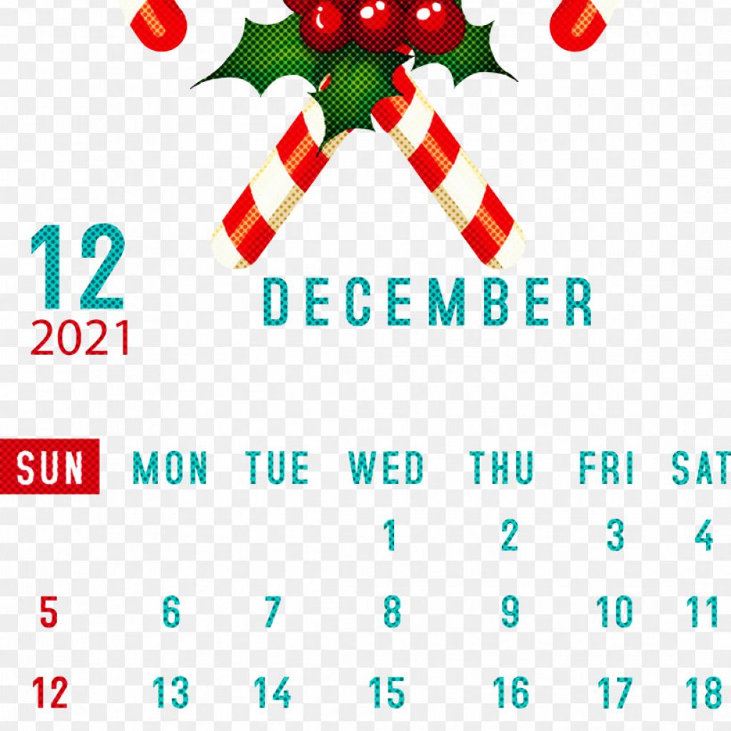 Printable Calendar December 2021