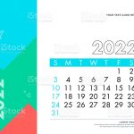 Calendar July 2022 Design