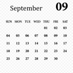 September 2022 Calendar Image