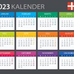 Calendar 2023 Denmark Holidays