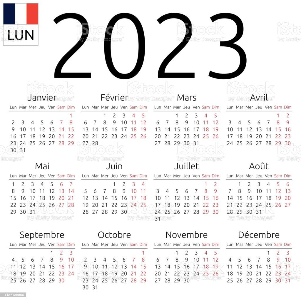 Calendar 2023 France Holidays