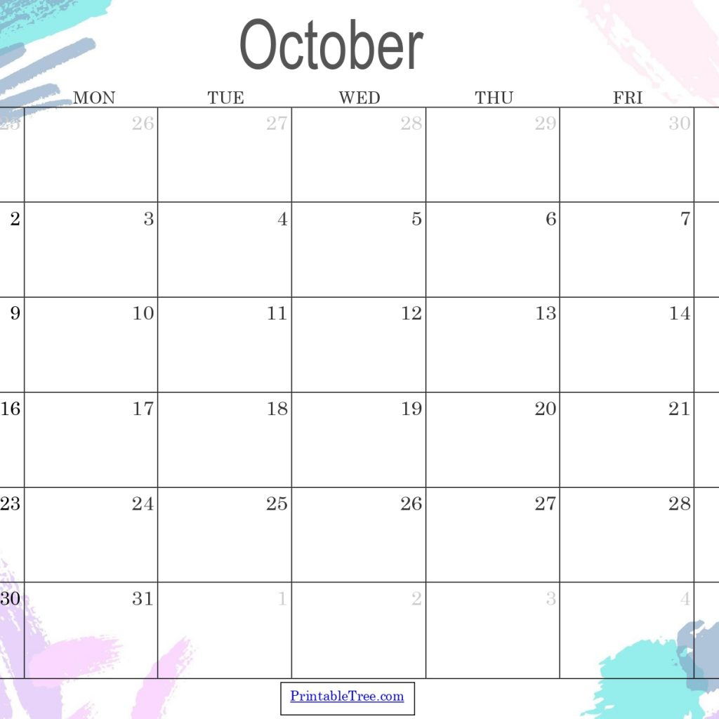 Best 2022 October Calendar Planner Pdf