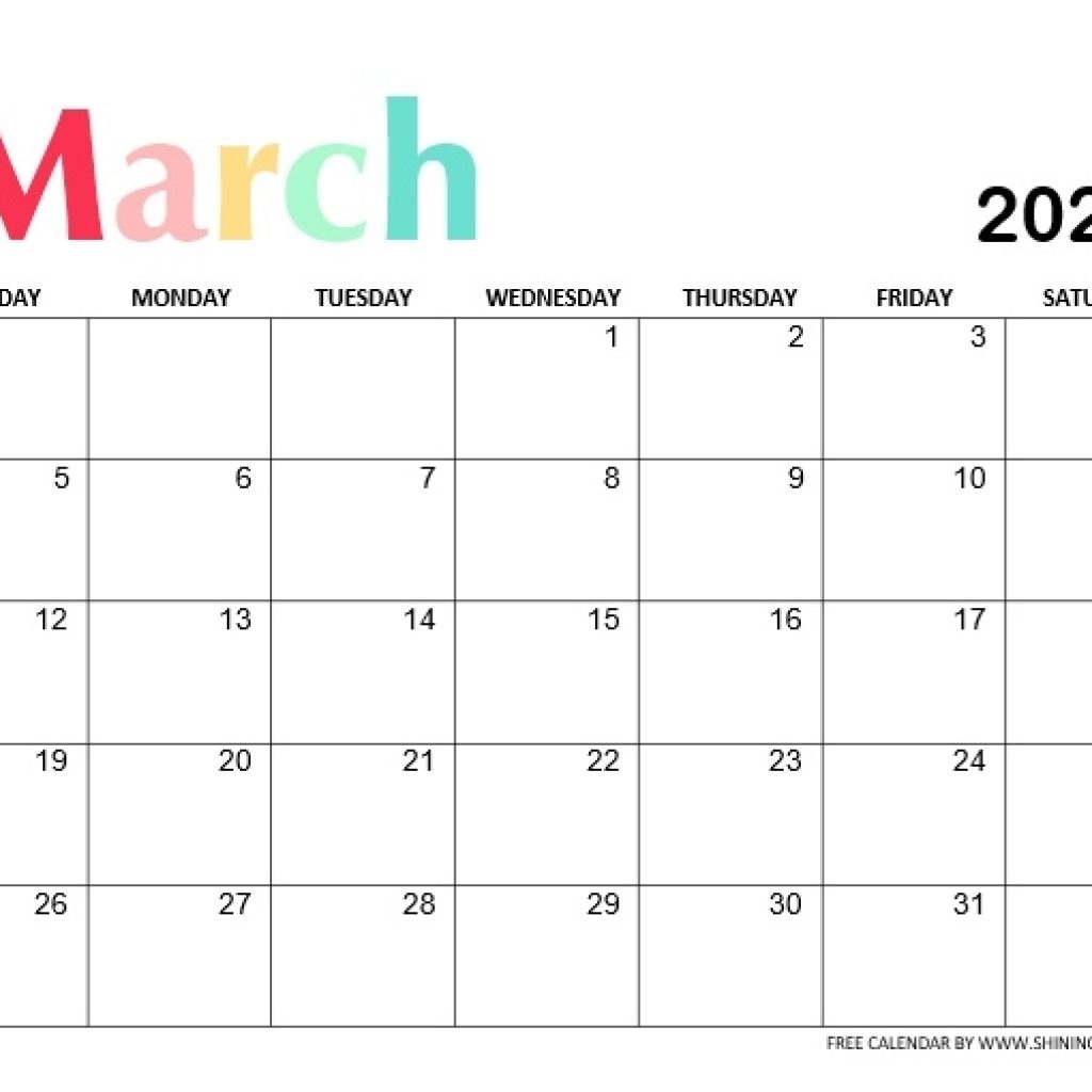 March 2023 Calendar Monday