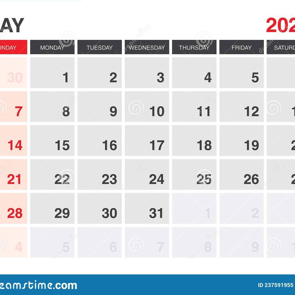 May 2023 Printable Calendar