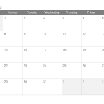 Print May 2023 Calendar Printable